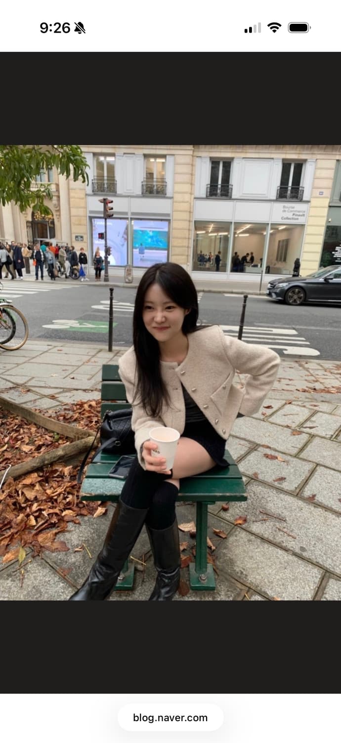 레이지샵 르망 트위드 자켓 아이보리 상품이미지5