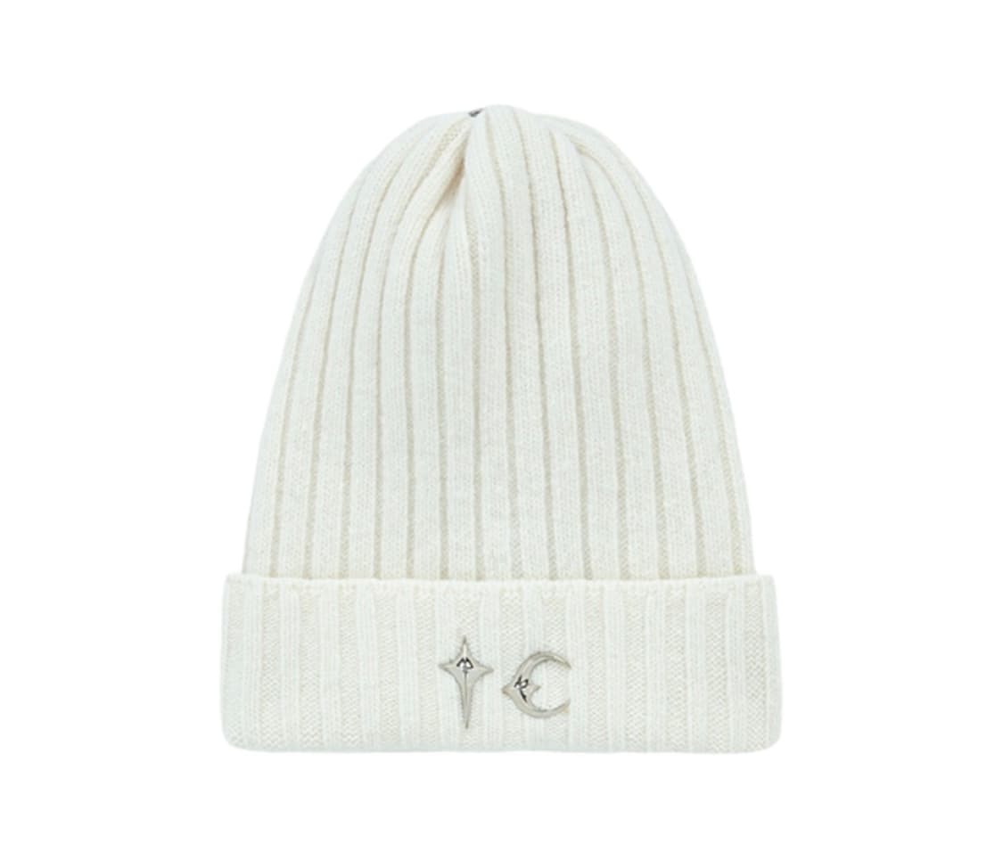 Thug club TC 엠블럼 베이직 비니 화이트  상품이미지1