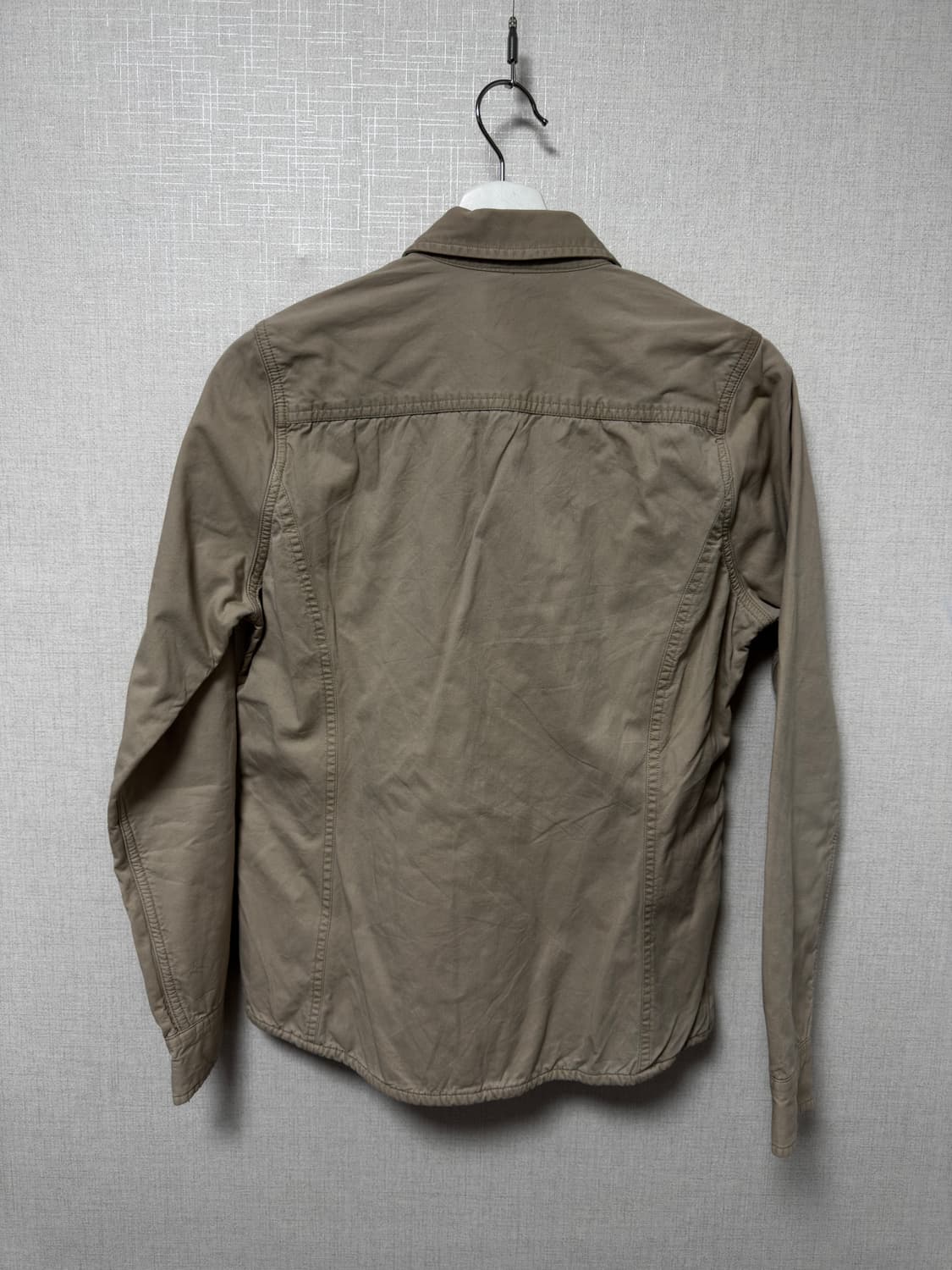 칼하트 우먼스 플란넬 안감 셔츠 자켓 베이지 상품이미지2