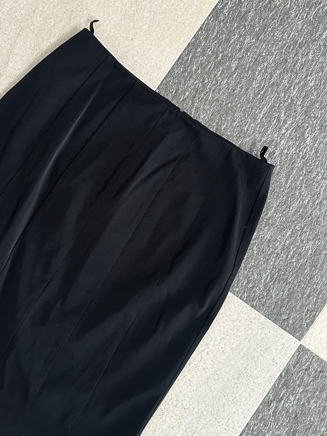 프라다 스포츠 00s H라인 스트라이프 스커트 상품이미지5