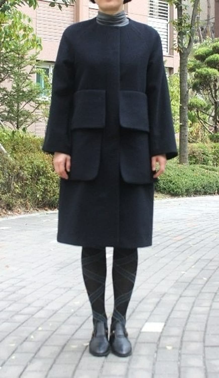 캐시미어30% 혼방코트 상품이미지3