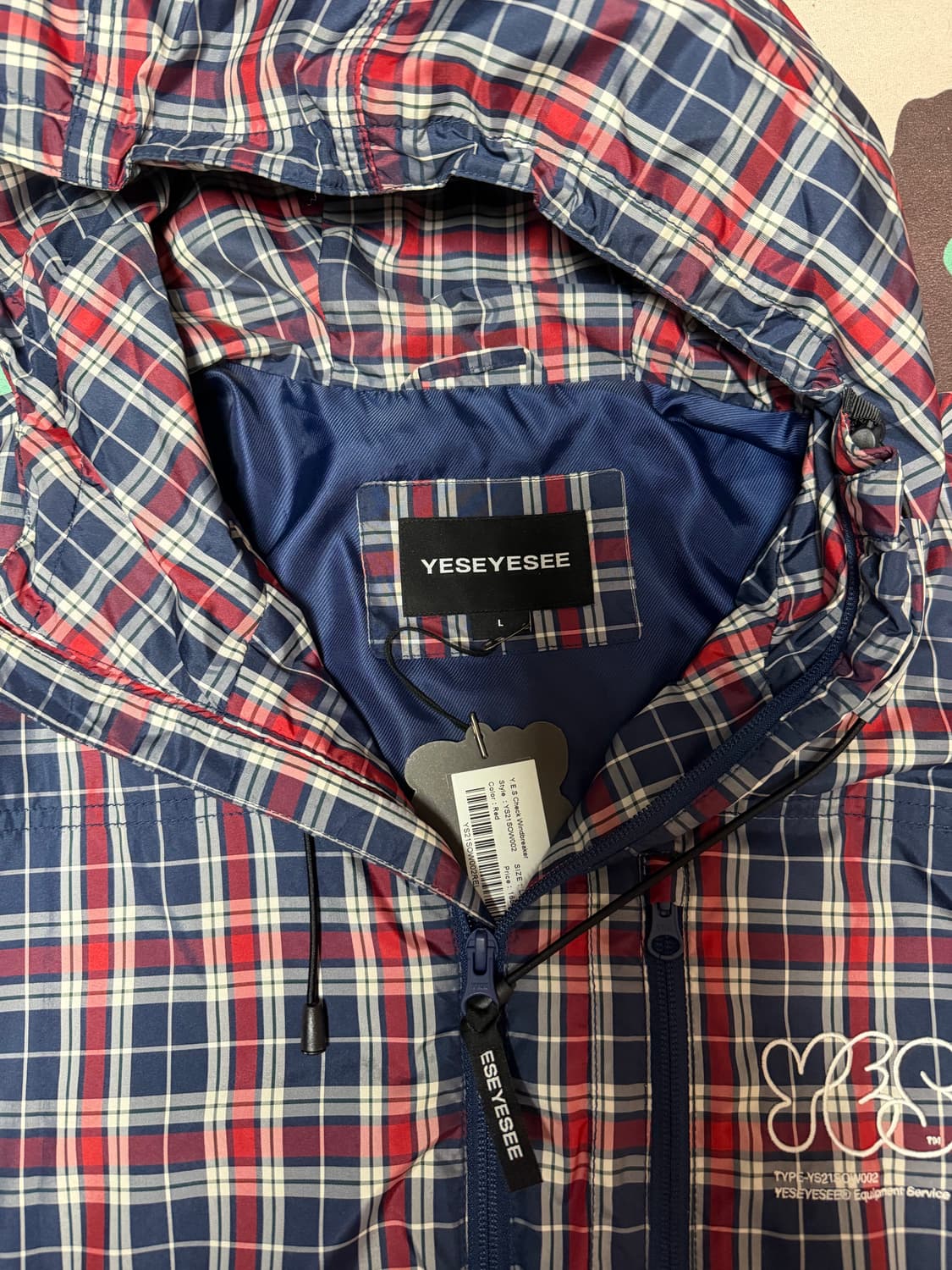 예스아이씨 바람막이 상품이미지2