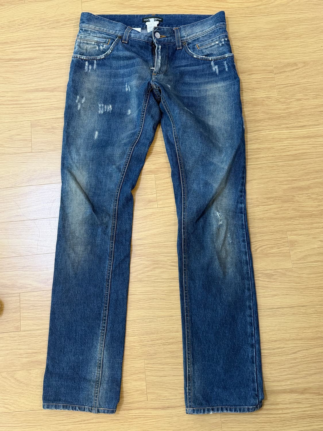 돌체앤가바나 진청 데님 빈티지 상품이미지1