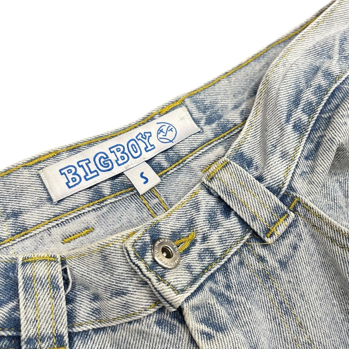 폴라스케이트 빅보이 진 연청 상품이미지6