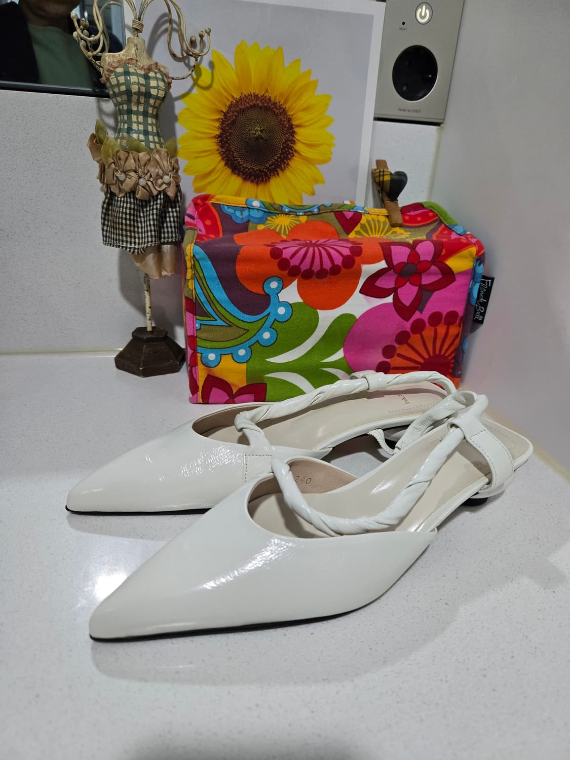 SYSTEM  슬링백 힐 240 새상품 상품이미지1