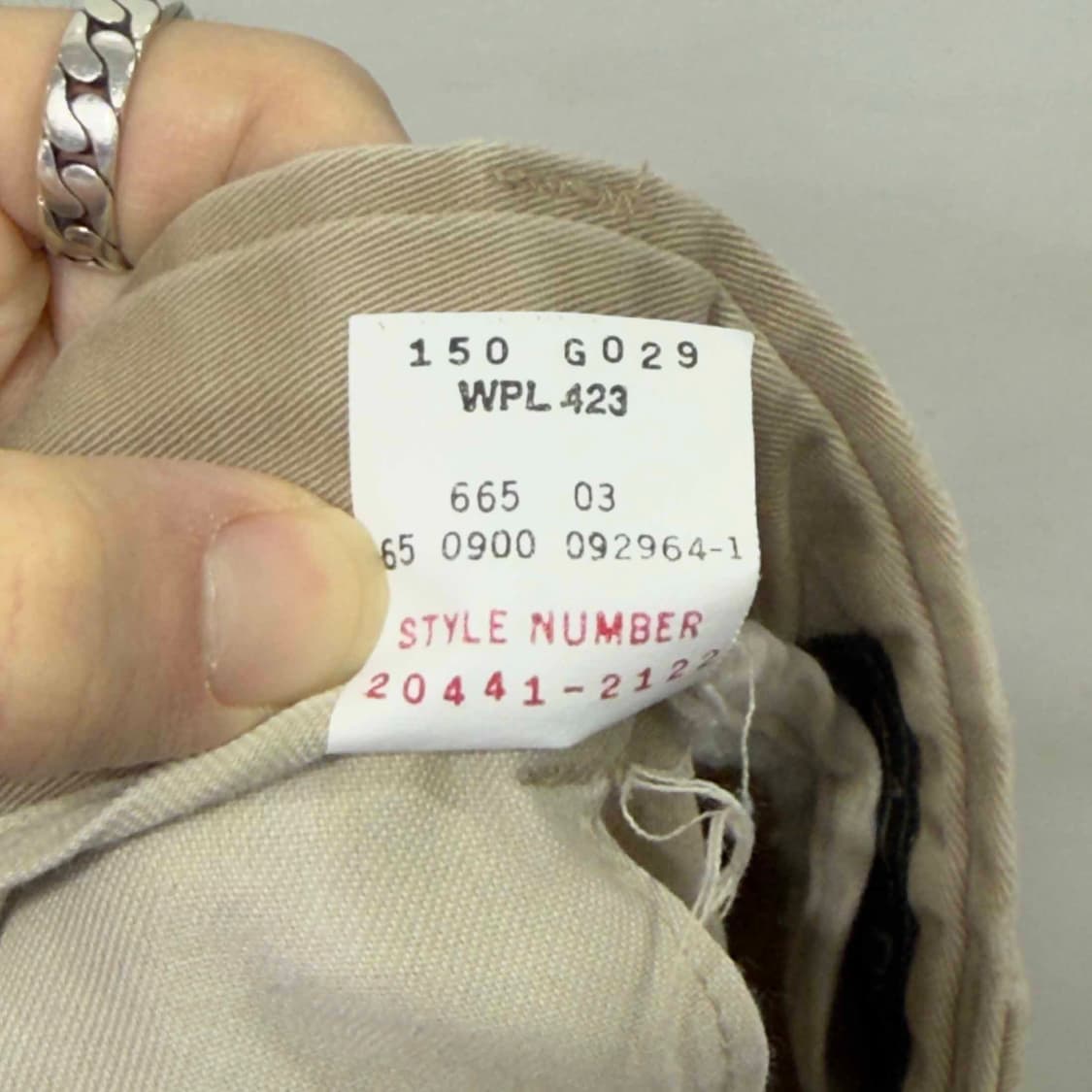 00s Dockers 투턱 치노 팬츠 상품이미지6