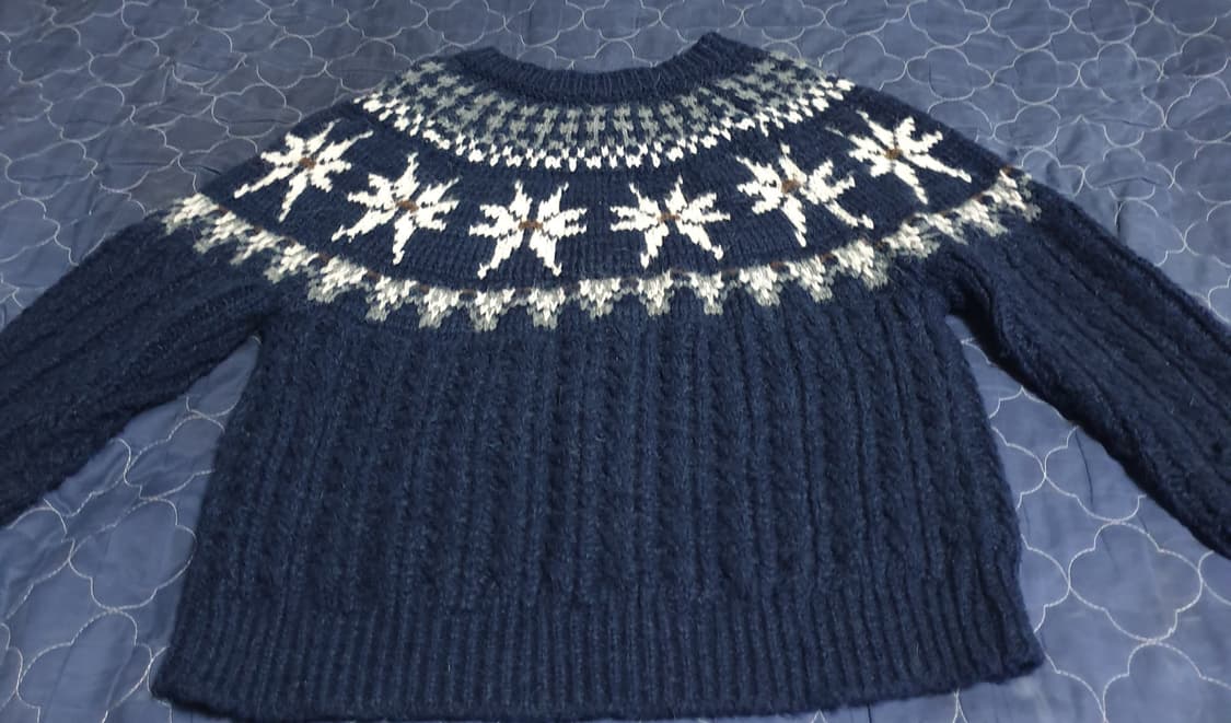 니트 가디건 자켓 네이비 (M) 상품이미지2