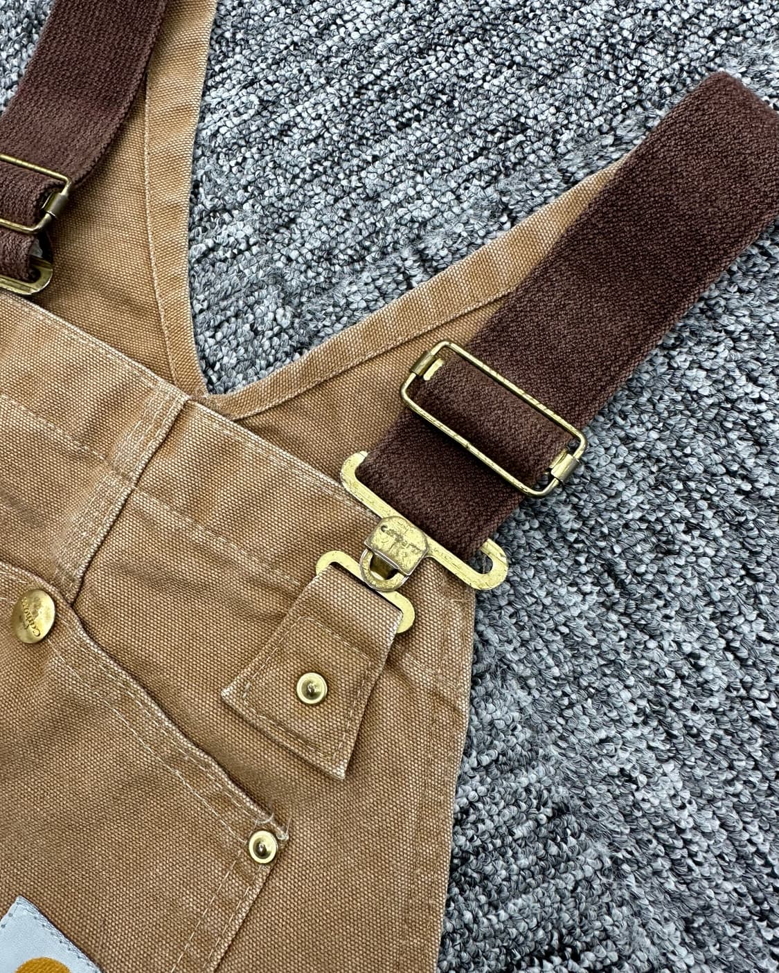 (14~16)칼하트 더블니 USA 오버롤 KIDS-M1216 상품이미지4