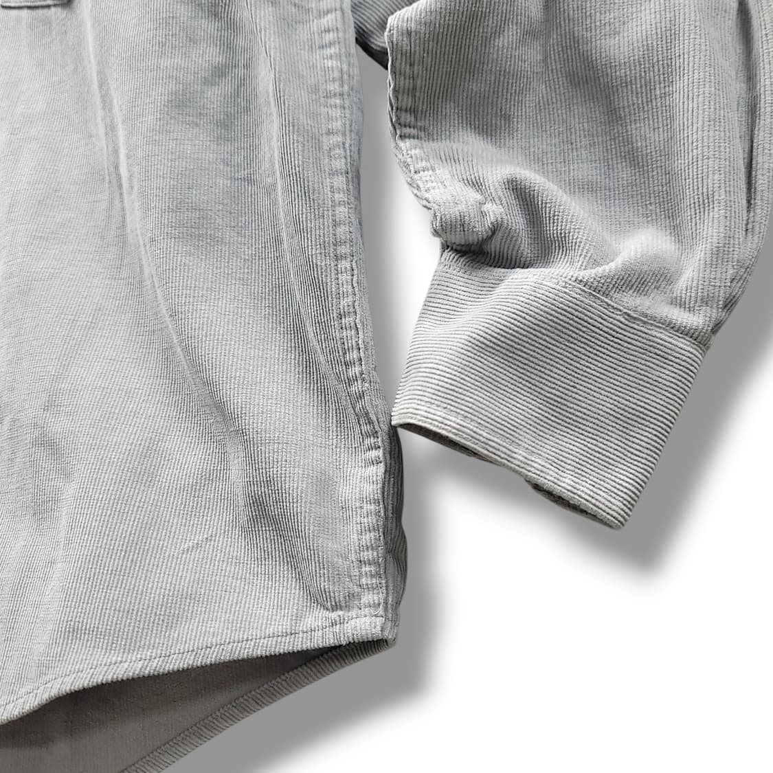 [M] 칼하트 그레이 코듀로이 투포켓 긴팔셔츠 상품이미지5