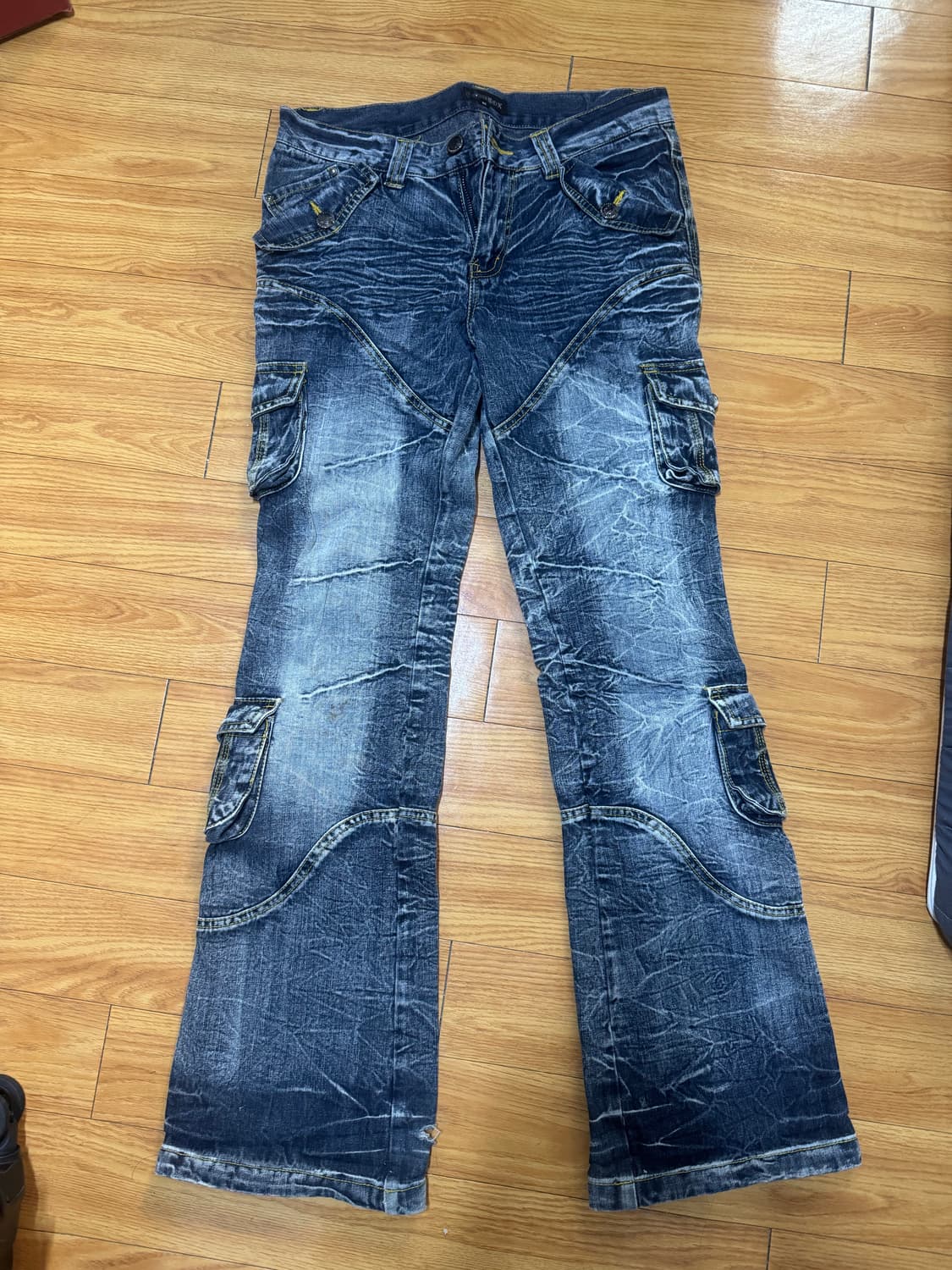 빈티지 워싱 데님 상품이미지1