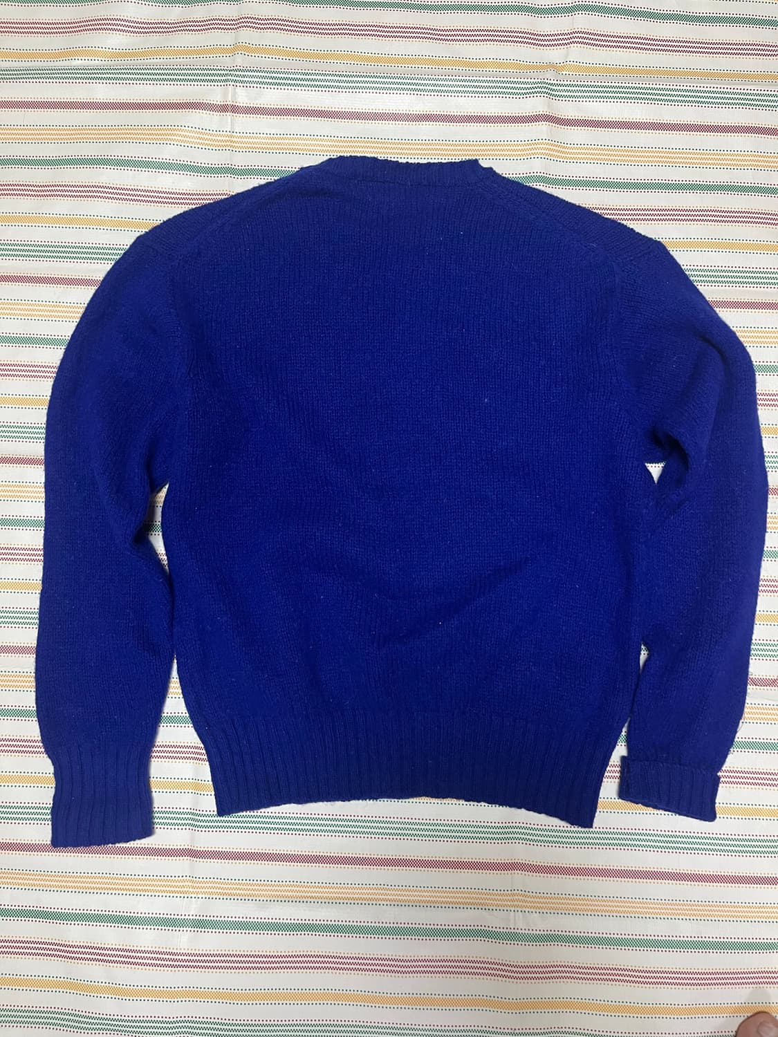 폴로 랄프로렌 레드 포니 블루 니트(xl) 상품이미지7