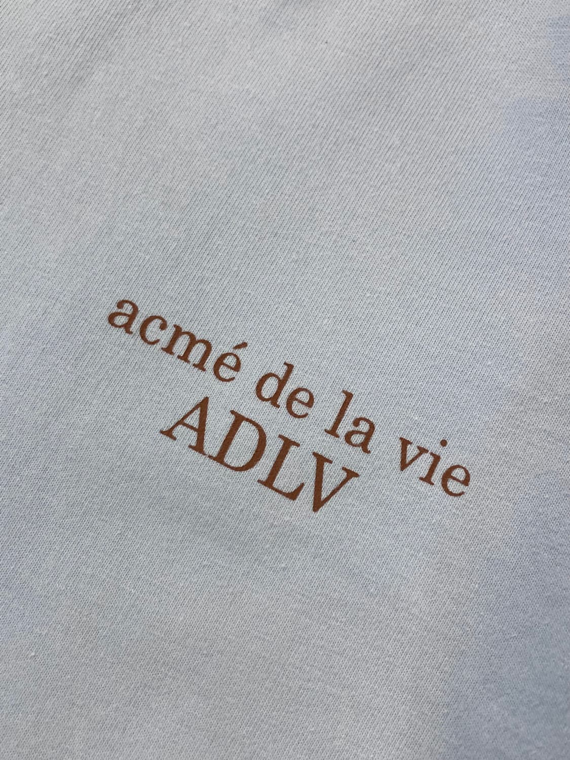 아크메드라비 반팔 티셔츠 스카이블루 #csz3892 상품이미지4