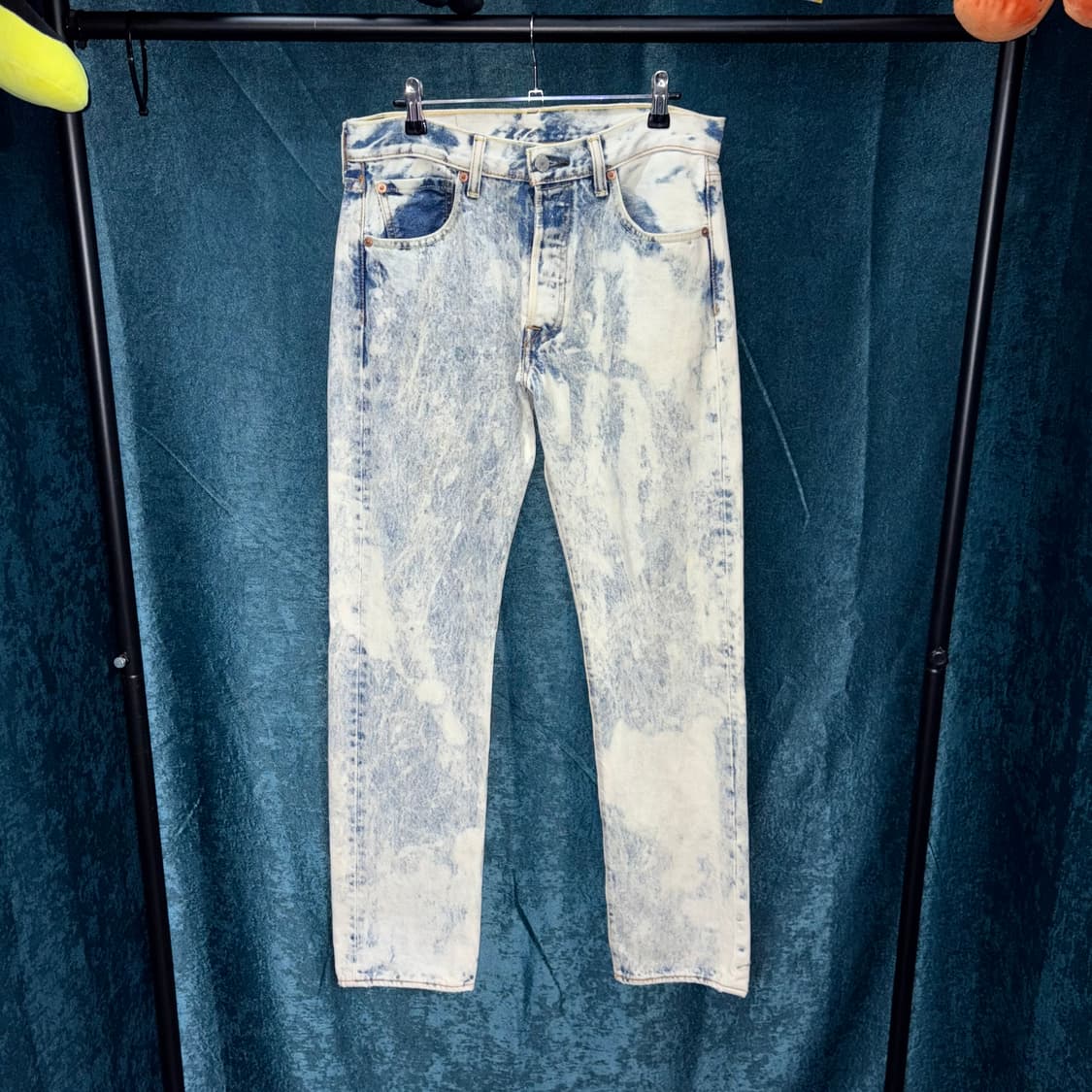 (30) 리바이스 501 애시드 블리치 워시드 아웃 진 상품이미지1