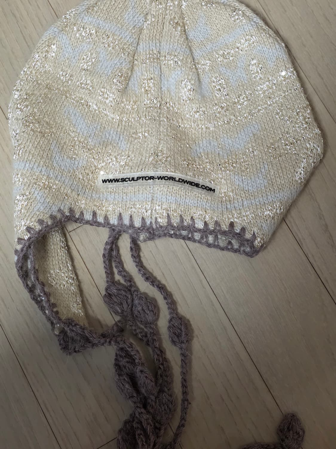 Sculptor Sequin Nordic Earflap Beanie 상품이미지4