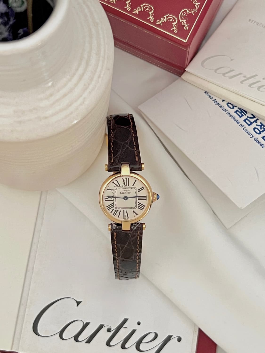 머스트 방돔 루이 까르띠에 시계 / 정품감정, 케어 상품이미지9