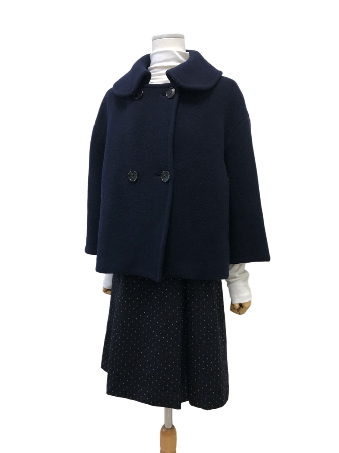 츠모리치사토 숏 코트 상품이미지4