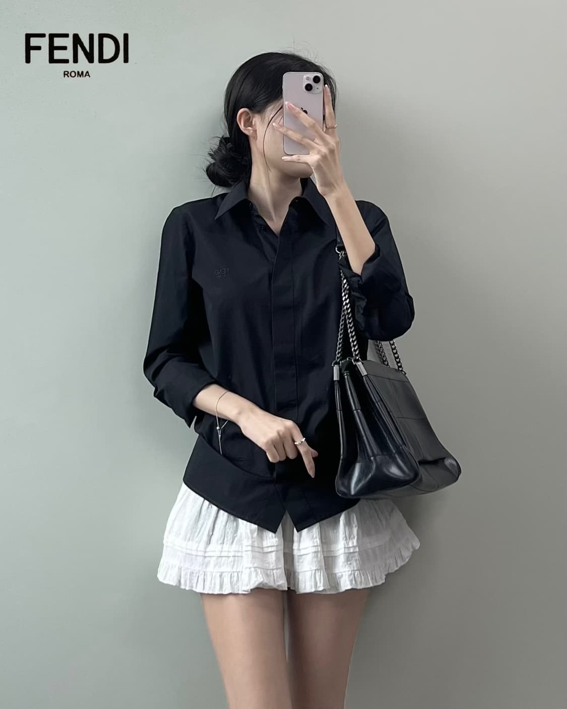 Fendi 펜디 히든로고 셔츠  상품이미지3