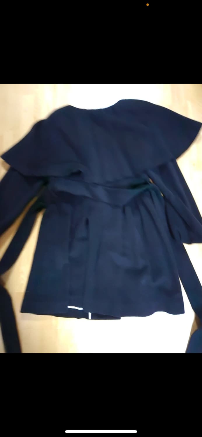 일본 레니본 케이프 플레어 코트 상품이미지3