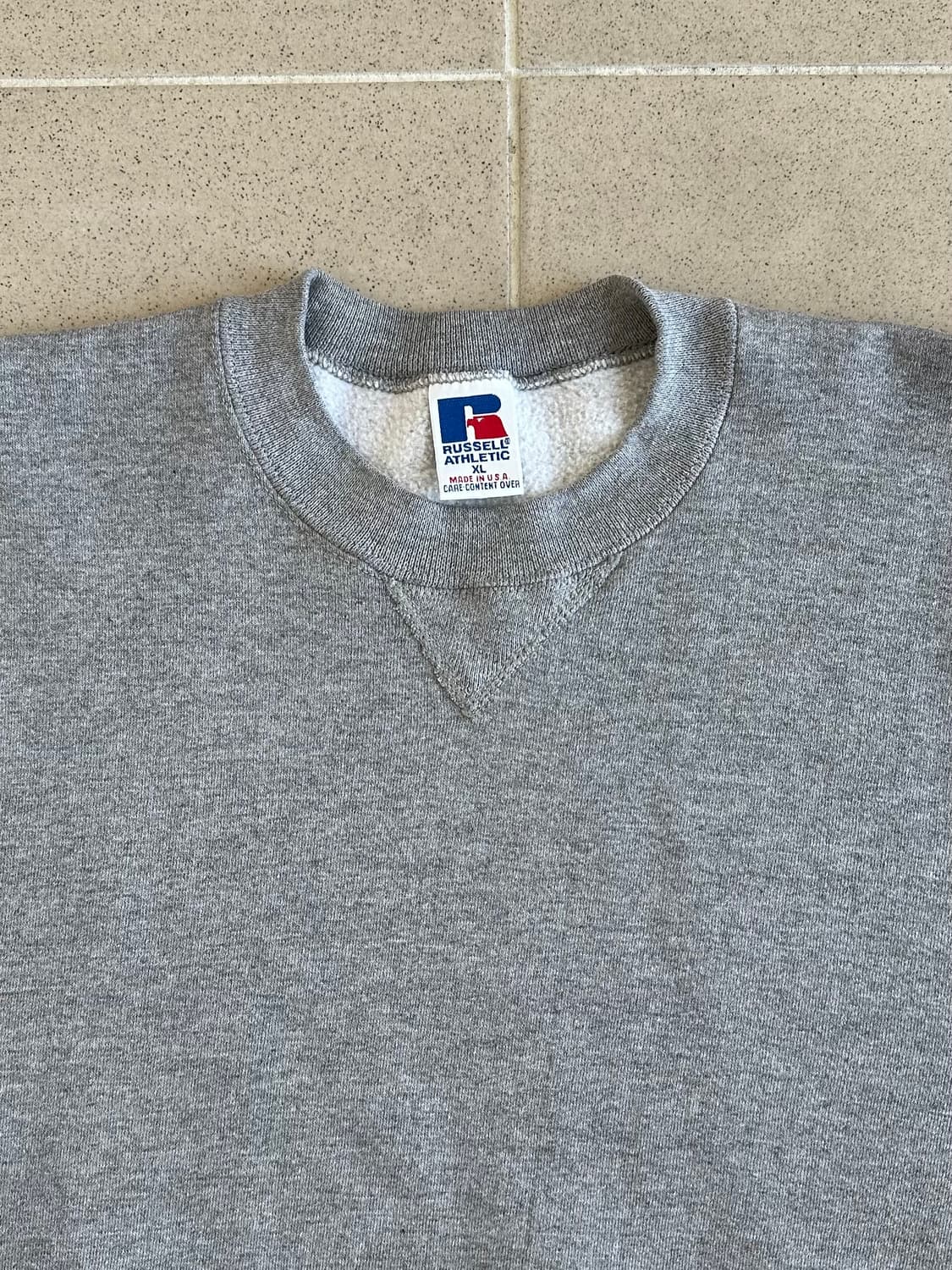 90s 빈티지 러셀 스웻셔츠 그레이 XL 🇺🇸 상품이미지6