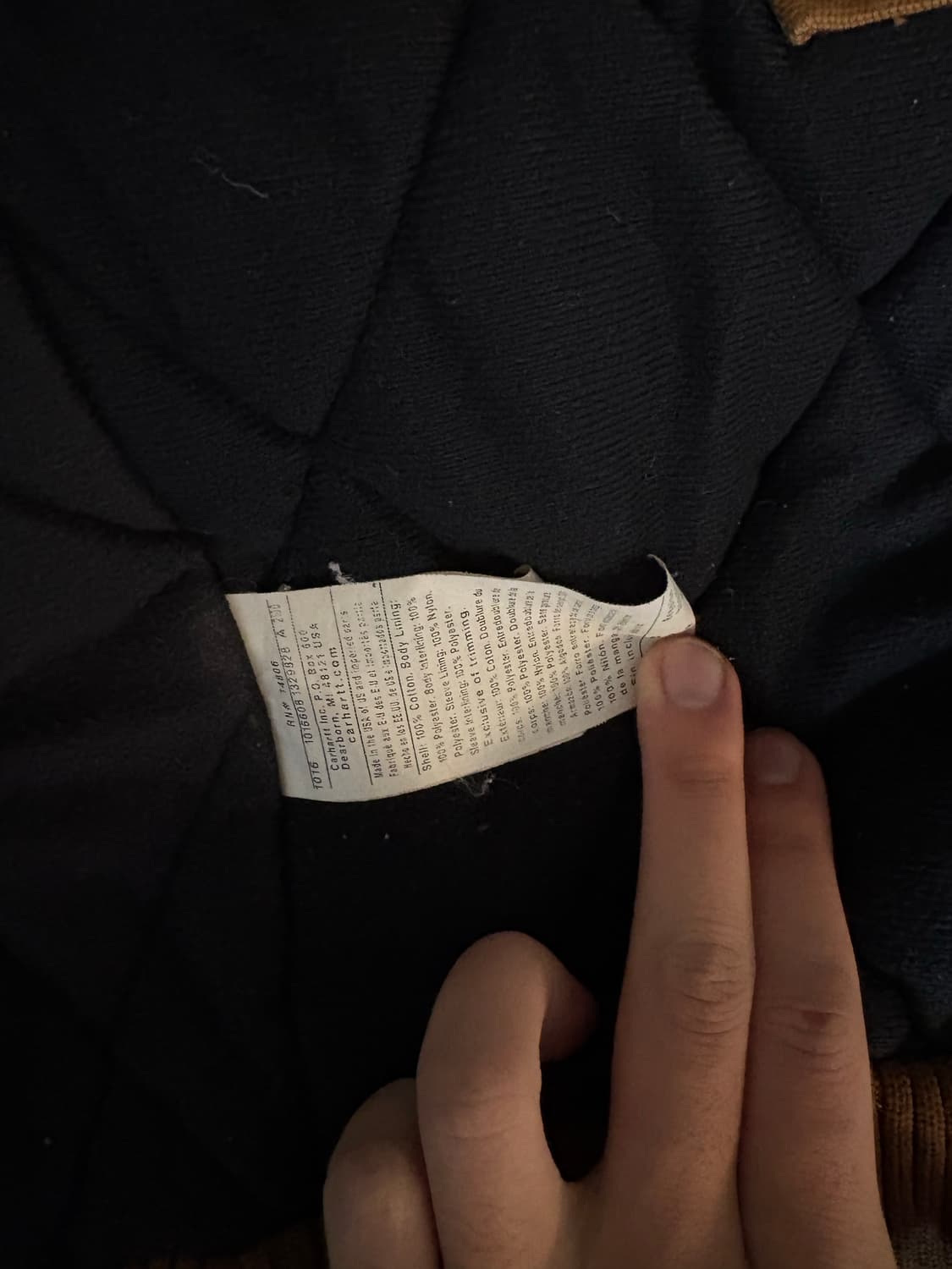 칼하트 덕 액티브 자켓 판매합니다 상품이미지7