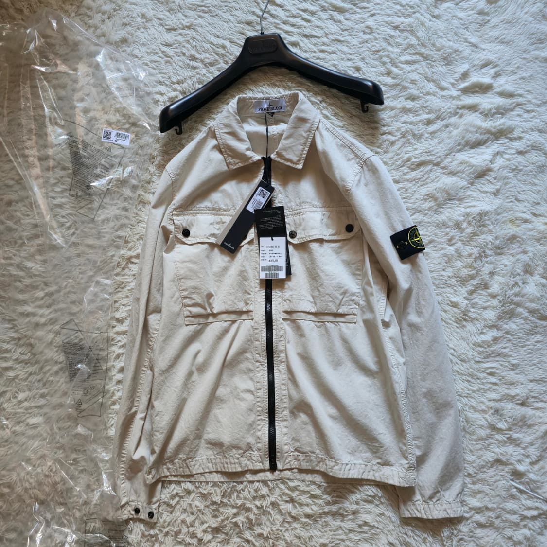 (m)23fw 스톤아일랜드 올드이펙트 오버셔츠 새제품 백화점 구매 상품이미지1