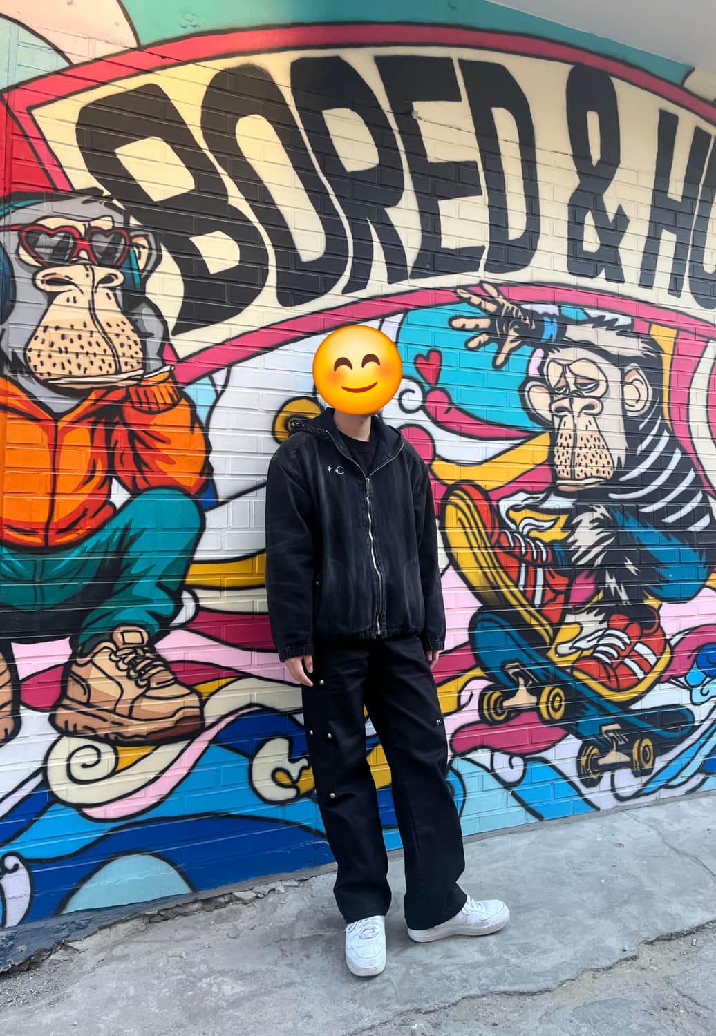 떠그 클럽 베이직 엠블럼 데님 자켓 블랙 2사이즈 상품이미지1