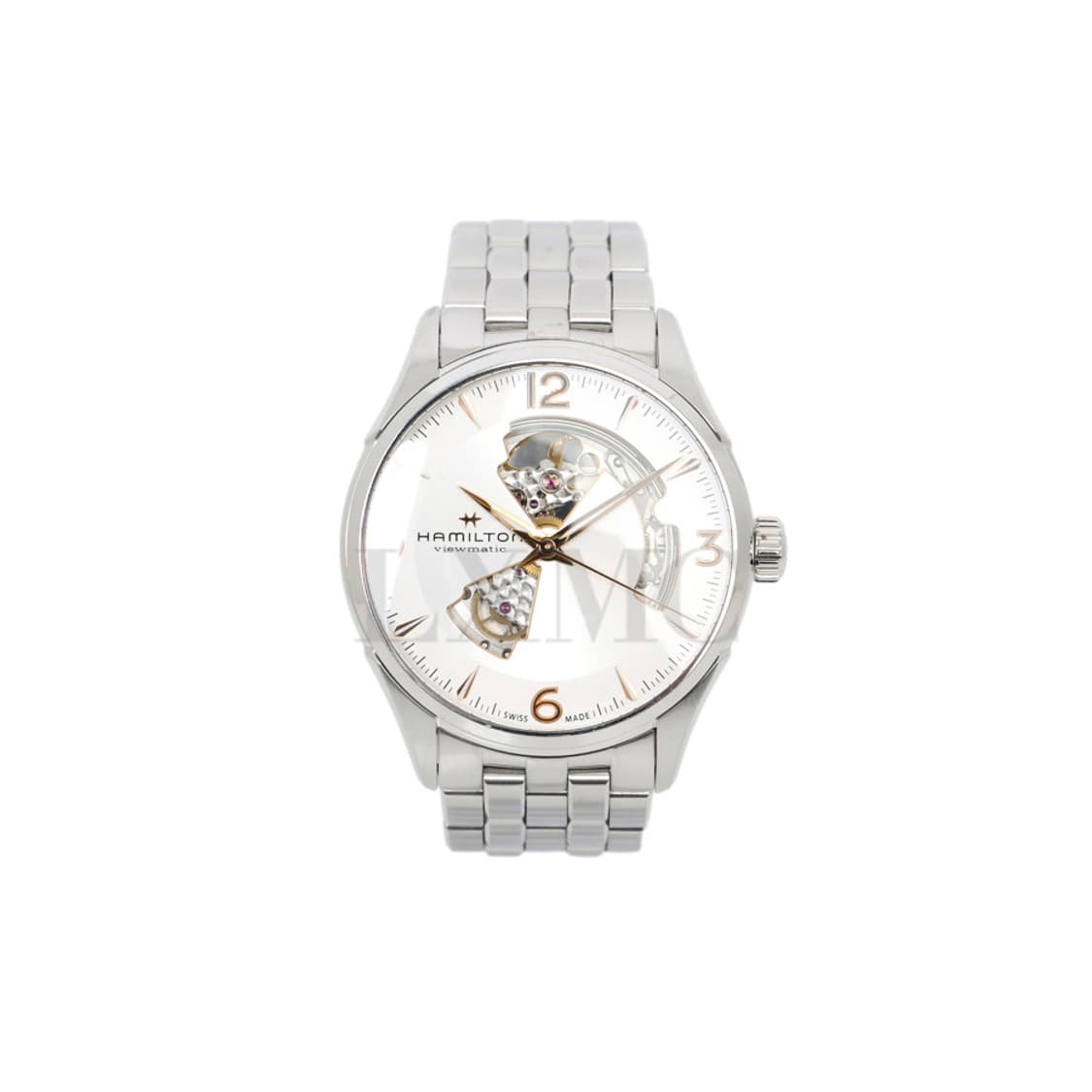 해밀턴 재즈마스터 오픈하트 뷰매틱 오토매틱 시계 스틸워치 상품이미지4