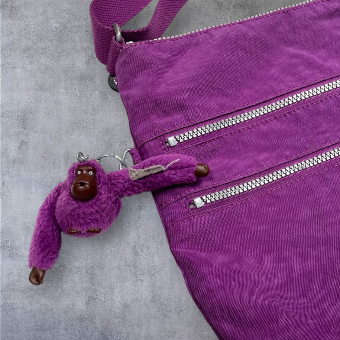 키플링 Kipling 퍼플 알바 크로스백 상품이미지2