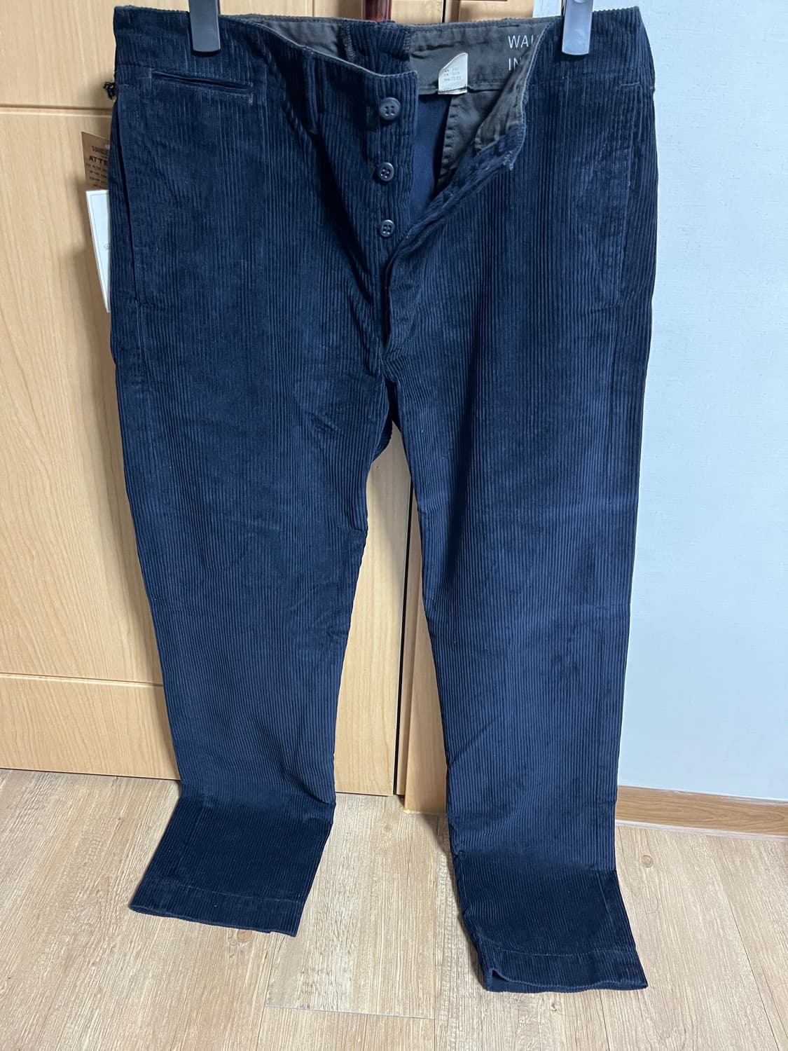 RRL 오피서핏 코듀로이 치노팬츠 인디고 네이비 상품이미지1