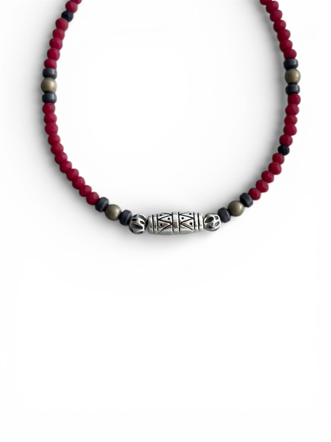 [포드메르] 에스닉 앤틱 헤마타이트 팔찌 상품이미지2