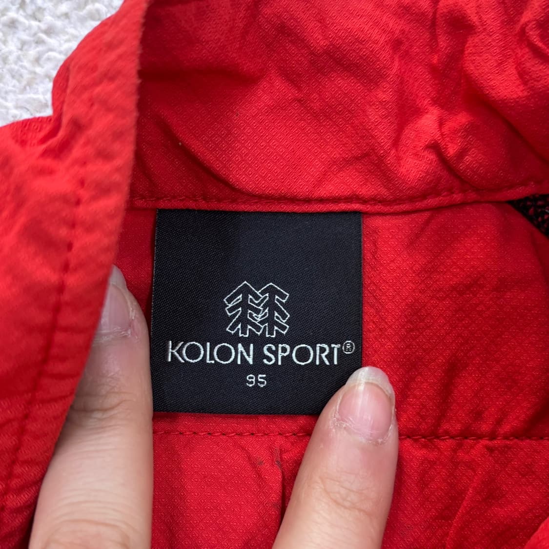 95 코오롱스포츠 하프 집업 긴팔 티셔츠 0403E 상품이미지3