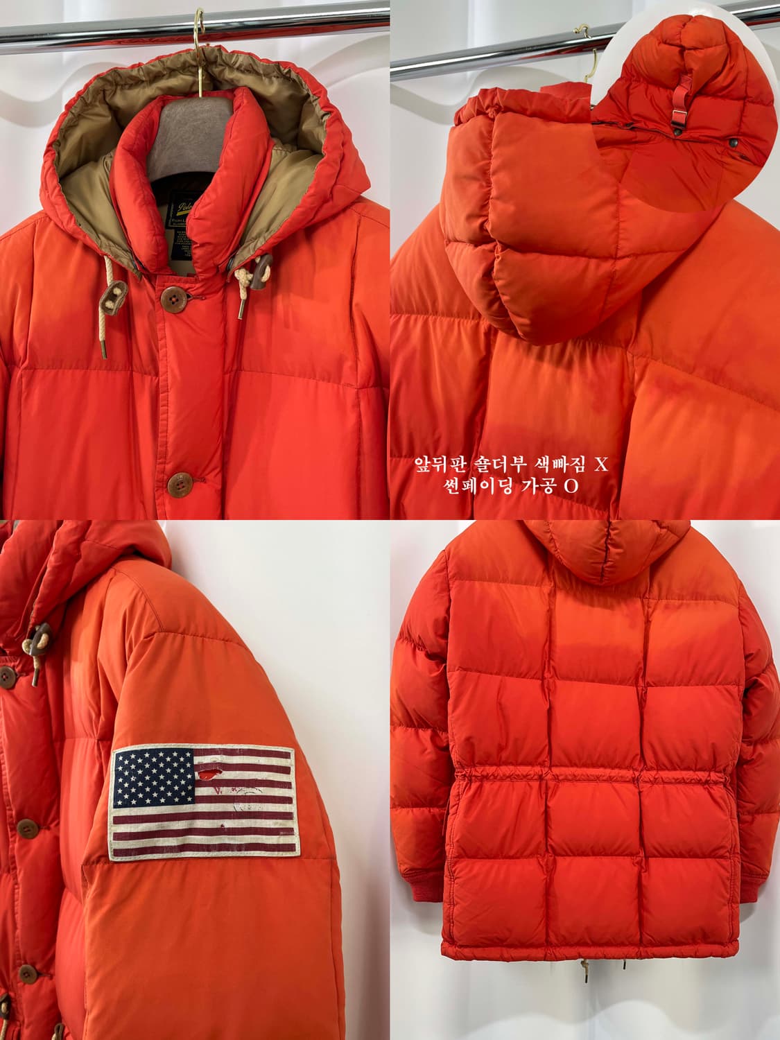 폴로 랄프로렌 유콘 카라코람 플래그 다운파카 패딩 자켓 상품이미지5