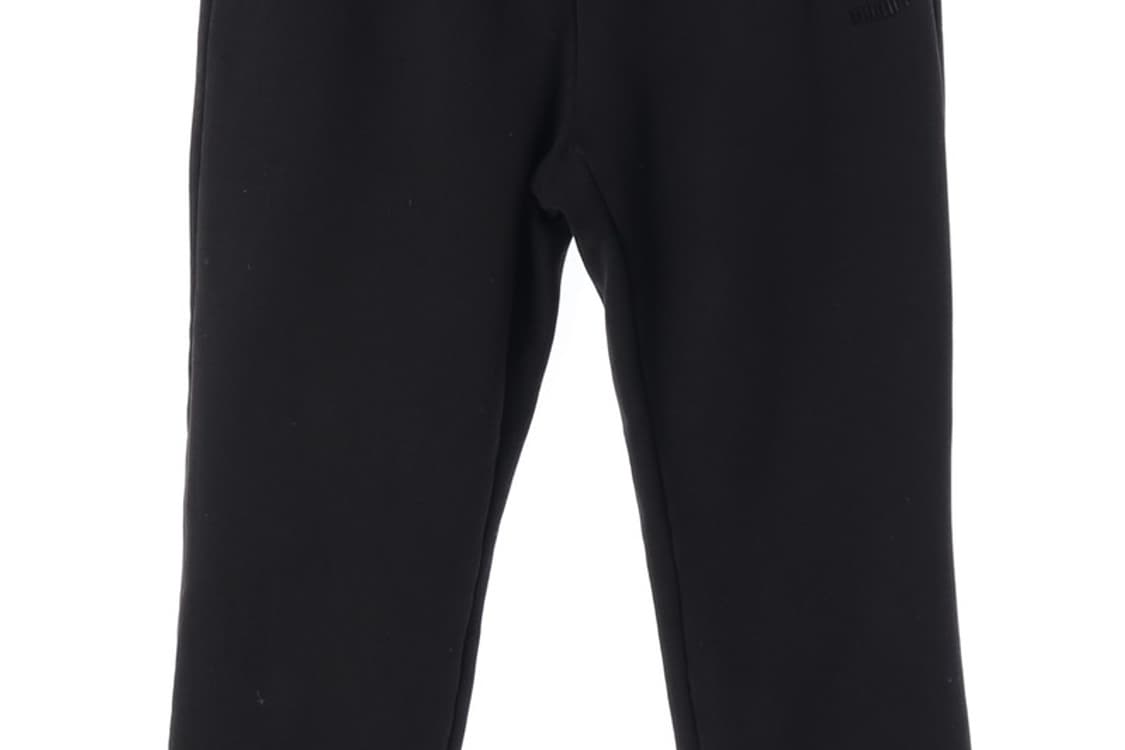 PUMA 클래식 로고 자수 조거 팬츠 블랙 L 상품이미지4