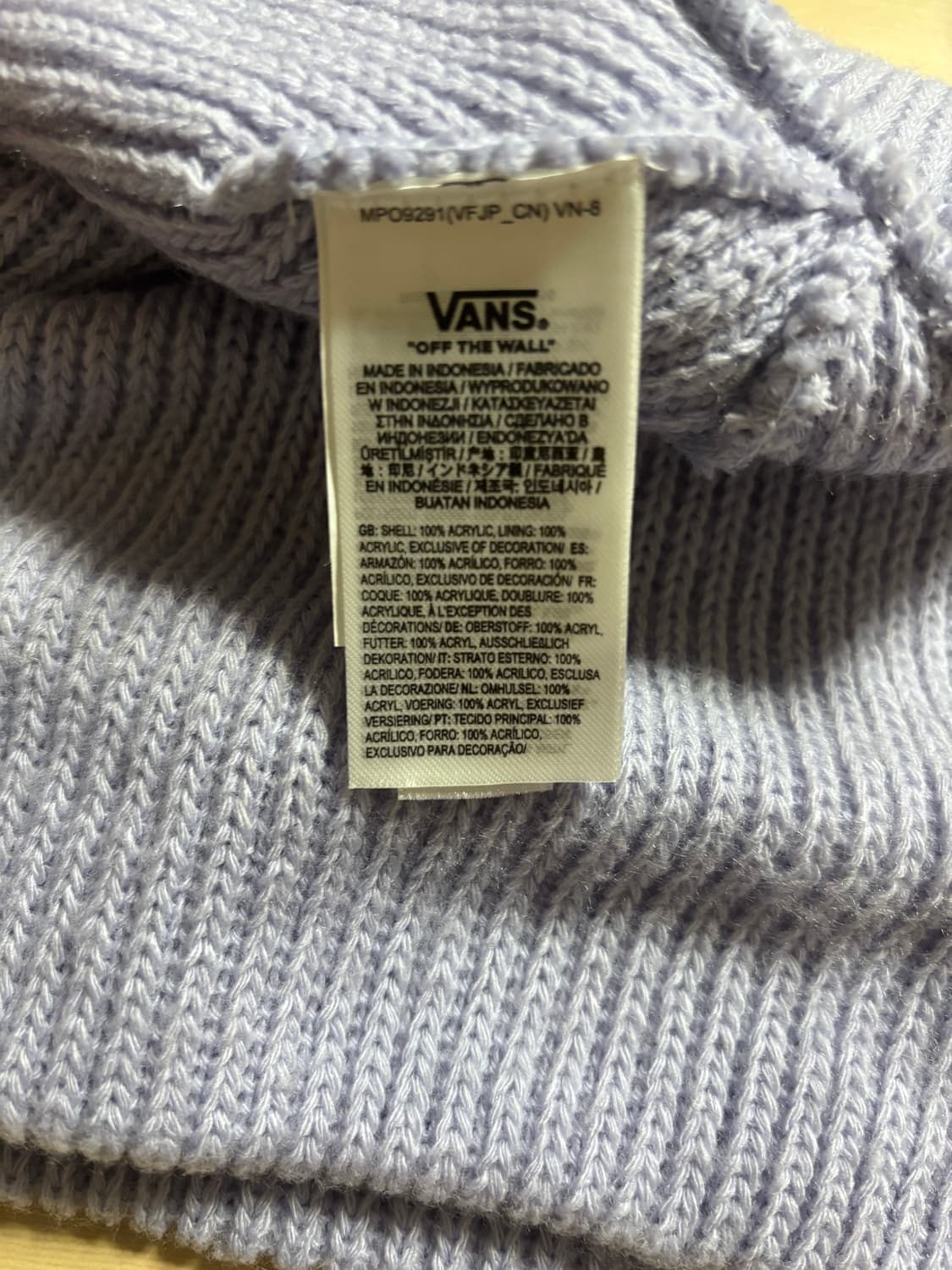 반스 [베이직 비니] 라벤더 상품이미지3