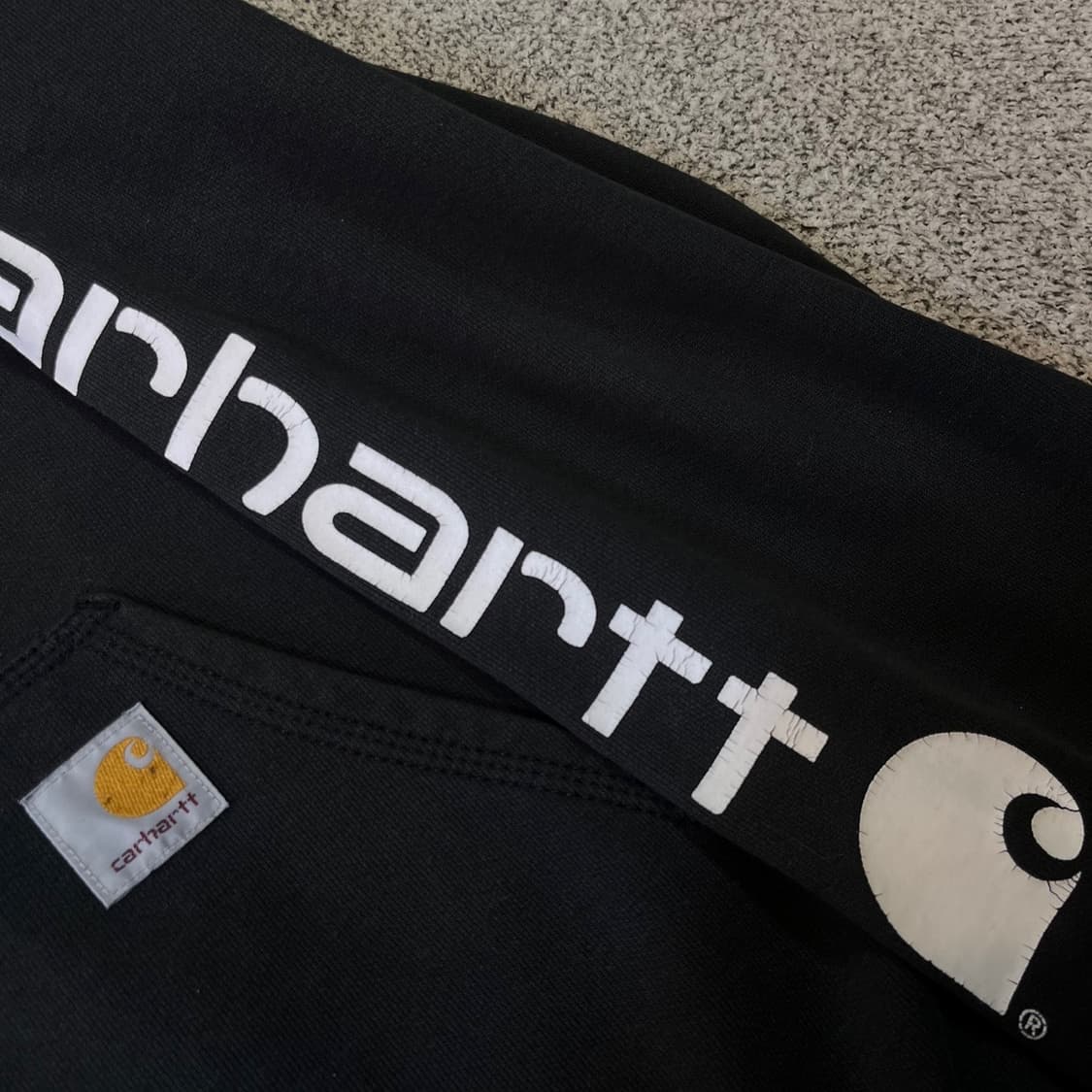 칼하트 빅로고 후드티 상품이미지5