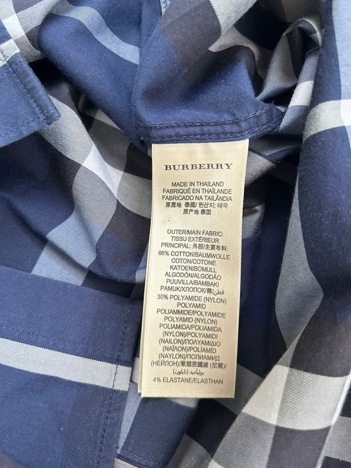 [M] 버버리 브릿 노바체크 셔츠 상품이미지5