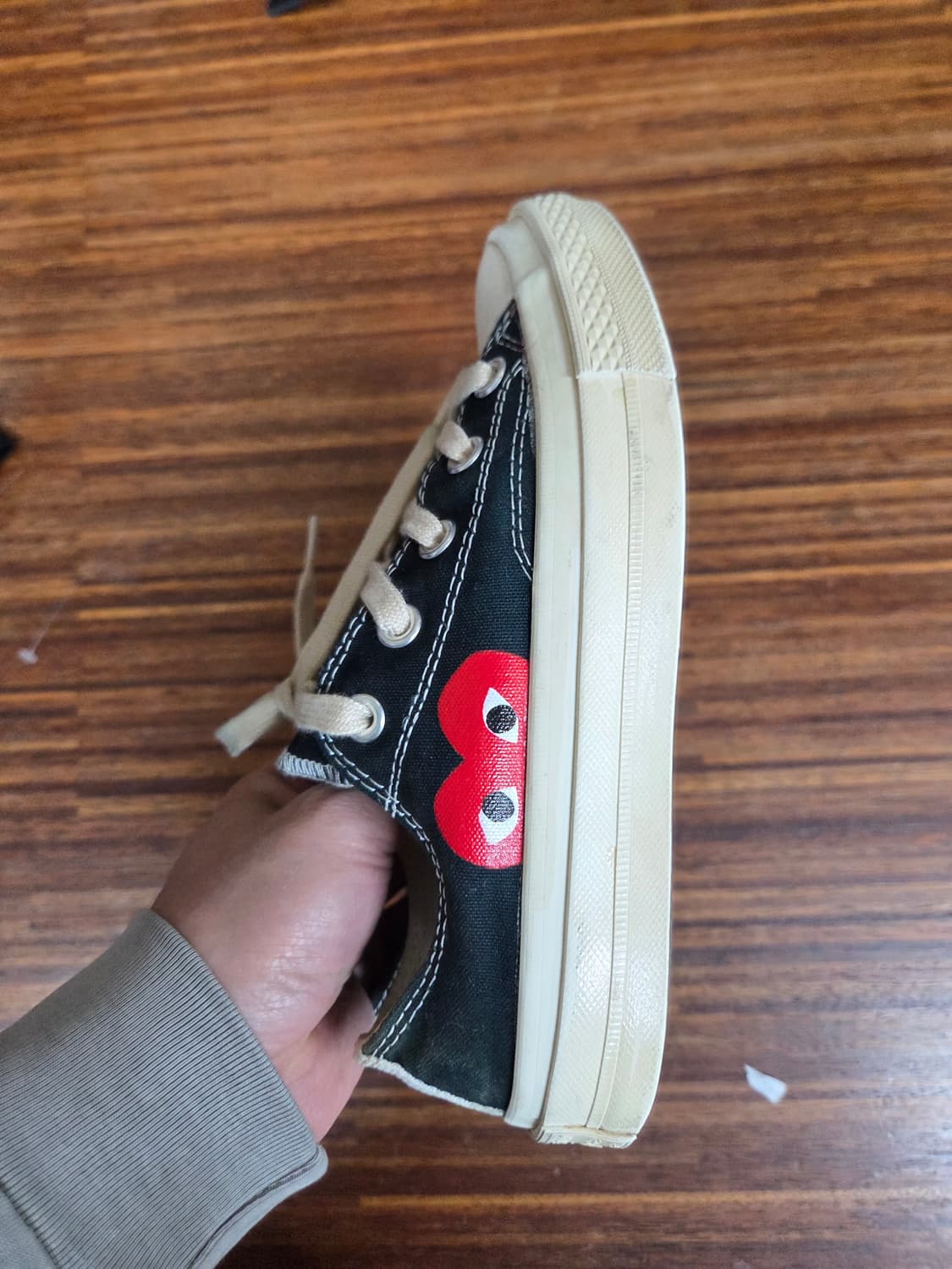 꼼데가르송 척테일러 컨버스 225 상품이미지3