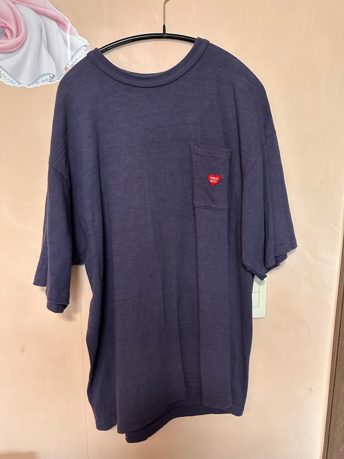 2XL) 휴먼 메이드 포켓 티셔츠 #2 네이비 상품이미지4