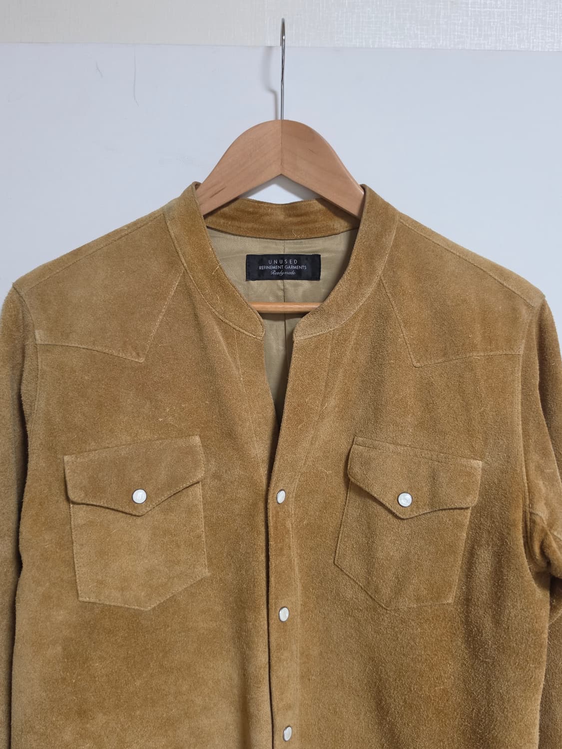 언유즈드 스웨이드 웨스턴 셔츠 2사이즈 상품이미지2
