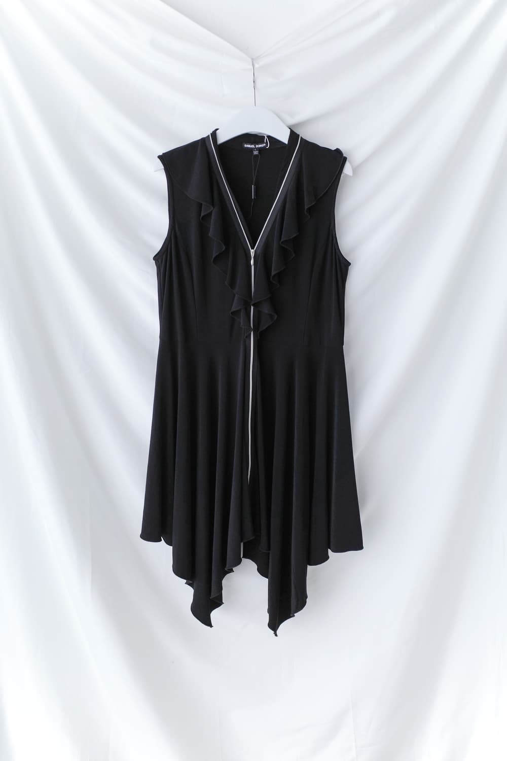 zip frill dress 상품이미지1