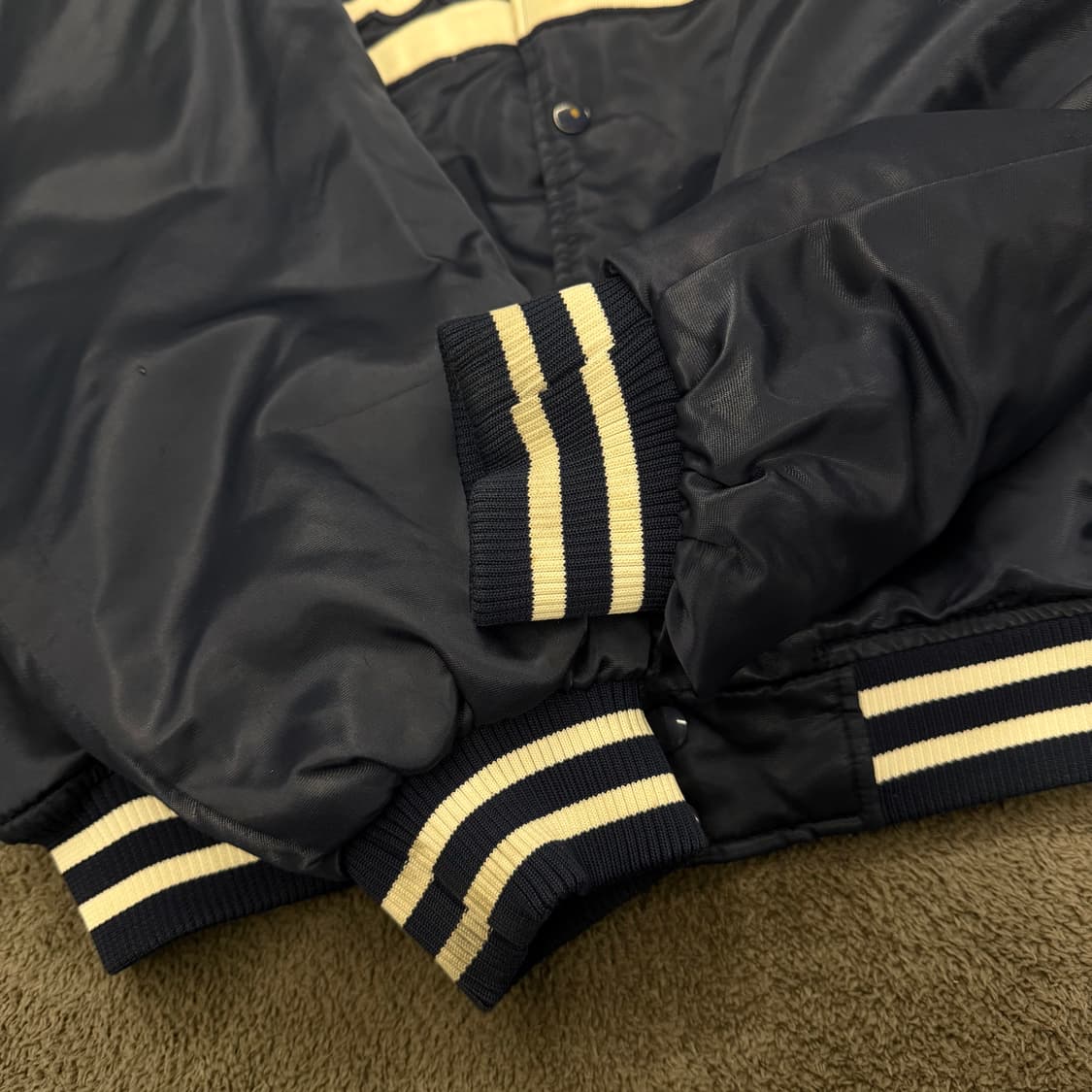 [ 정품/M ] 마제스틱 뉴욕양키스 스타디움 바시티 자켓 상품이미지8