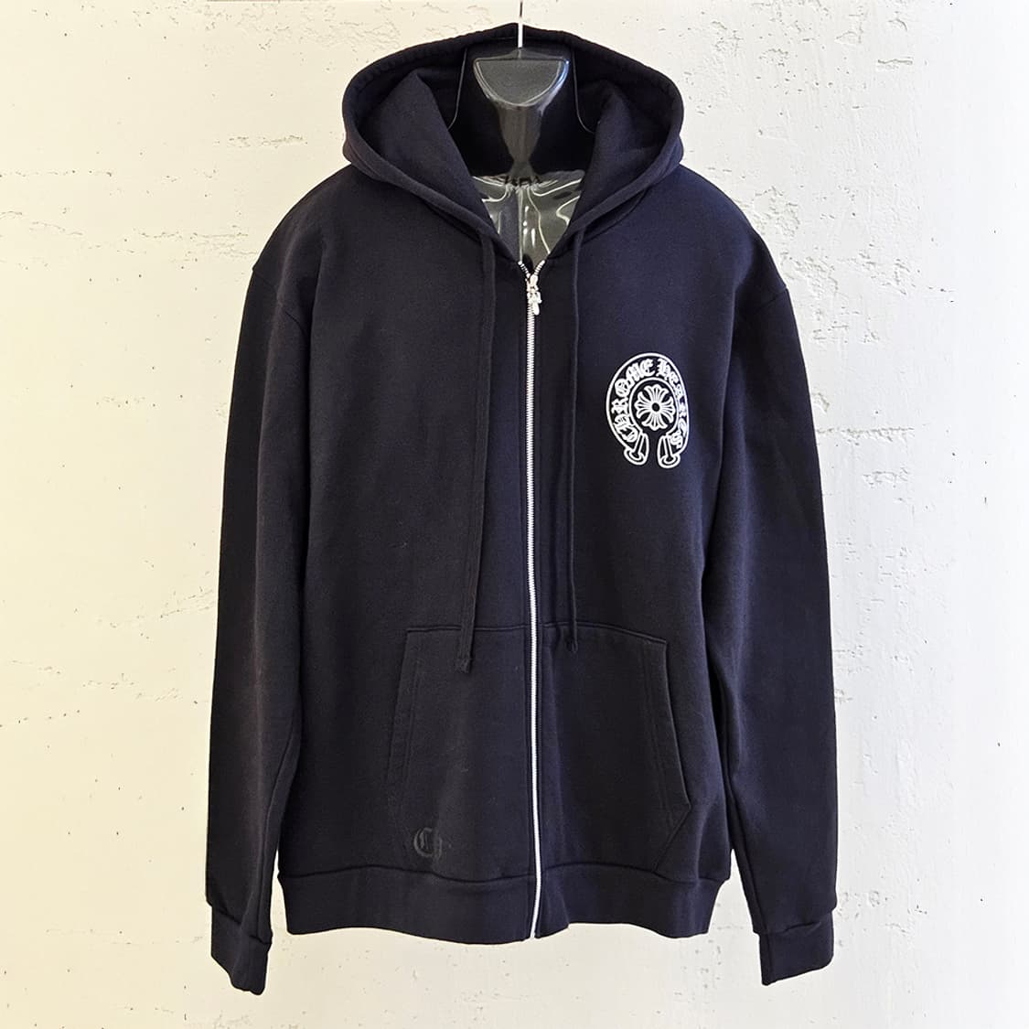 [X] 미사용 크롬하츠 라스베가스 후드집업 블랙 B1213C140 상품이미지3