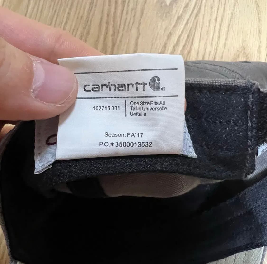[CARHARTT] 칼하트 OG 그레이 빈티지 캡모자 상품이미지4