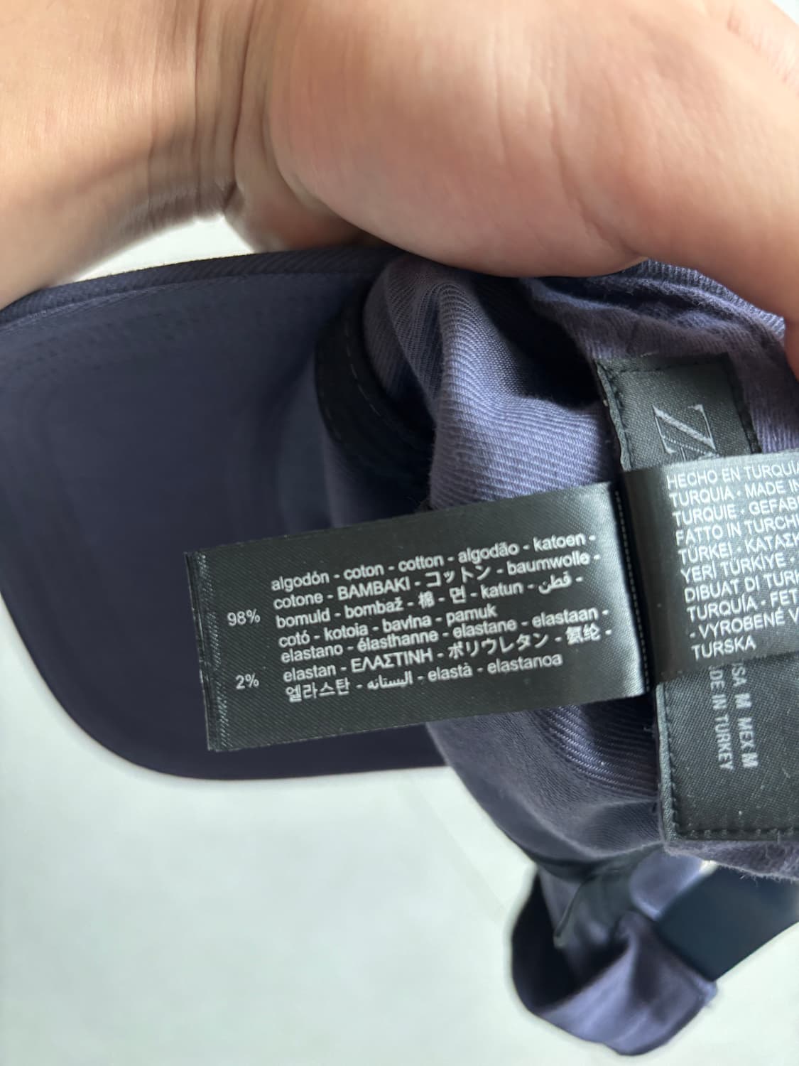 ZARA Faded Navy NY Athletic Cap 상품이미지8