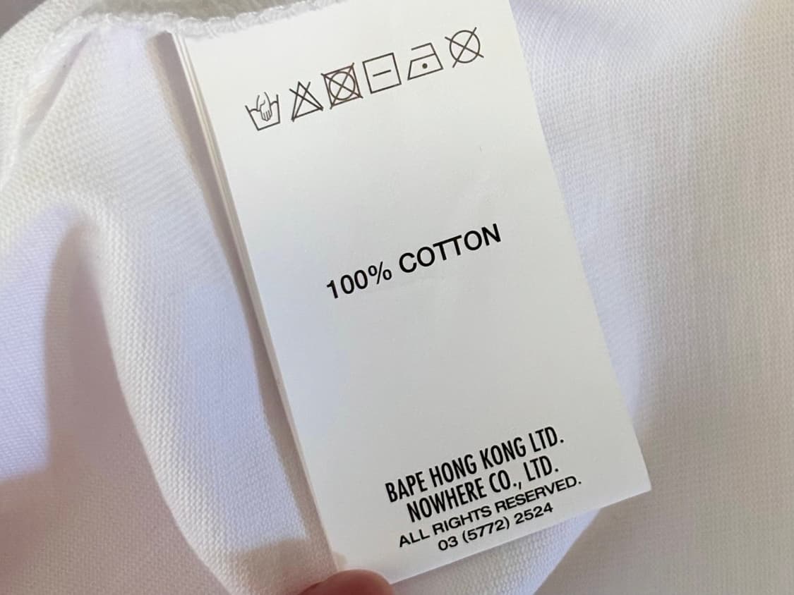 [무료배송] Aape 반팔 티셔츠 M (KR100)  새상품 상품이미지9