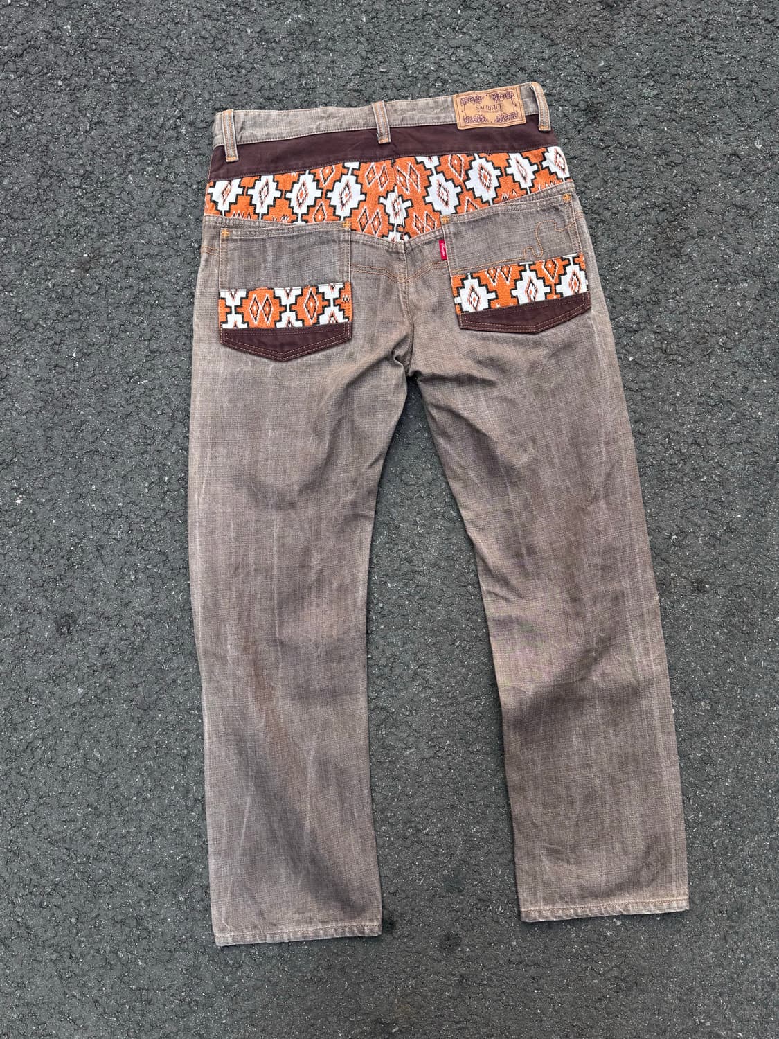 Sacrifice 에스닉 나바호 데님팬츠  상품이미지1