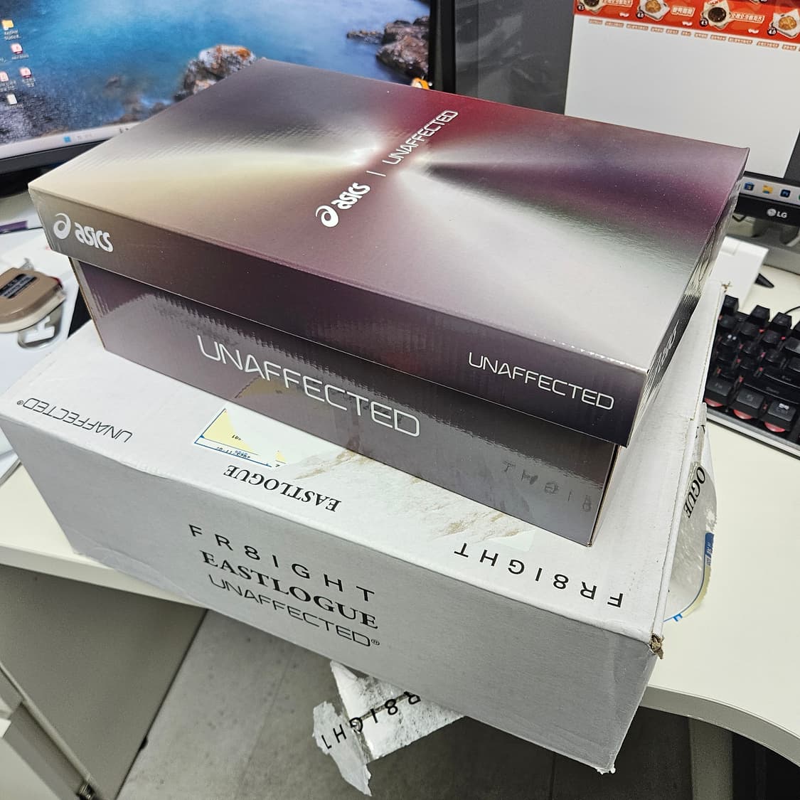 아식스×언어펙티드 젤-님버스 10.1 언어펙티드 블랙 상품이미지5