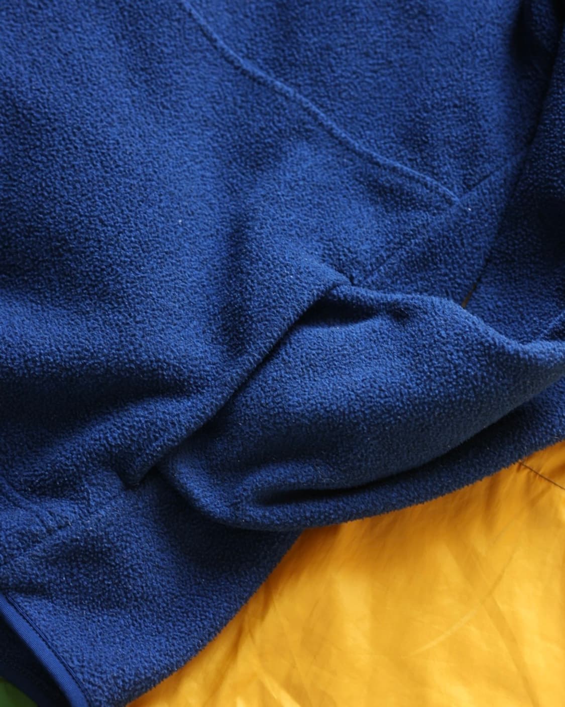 파타고니아 빈티지 00s 마수피얼 하프집업 플리스 네이비 블루 M 상품이미지6