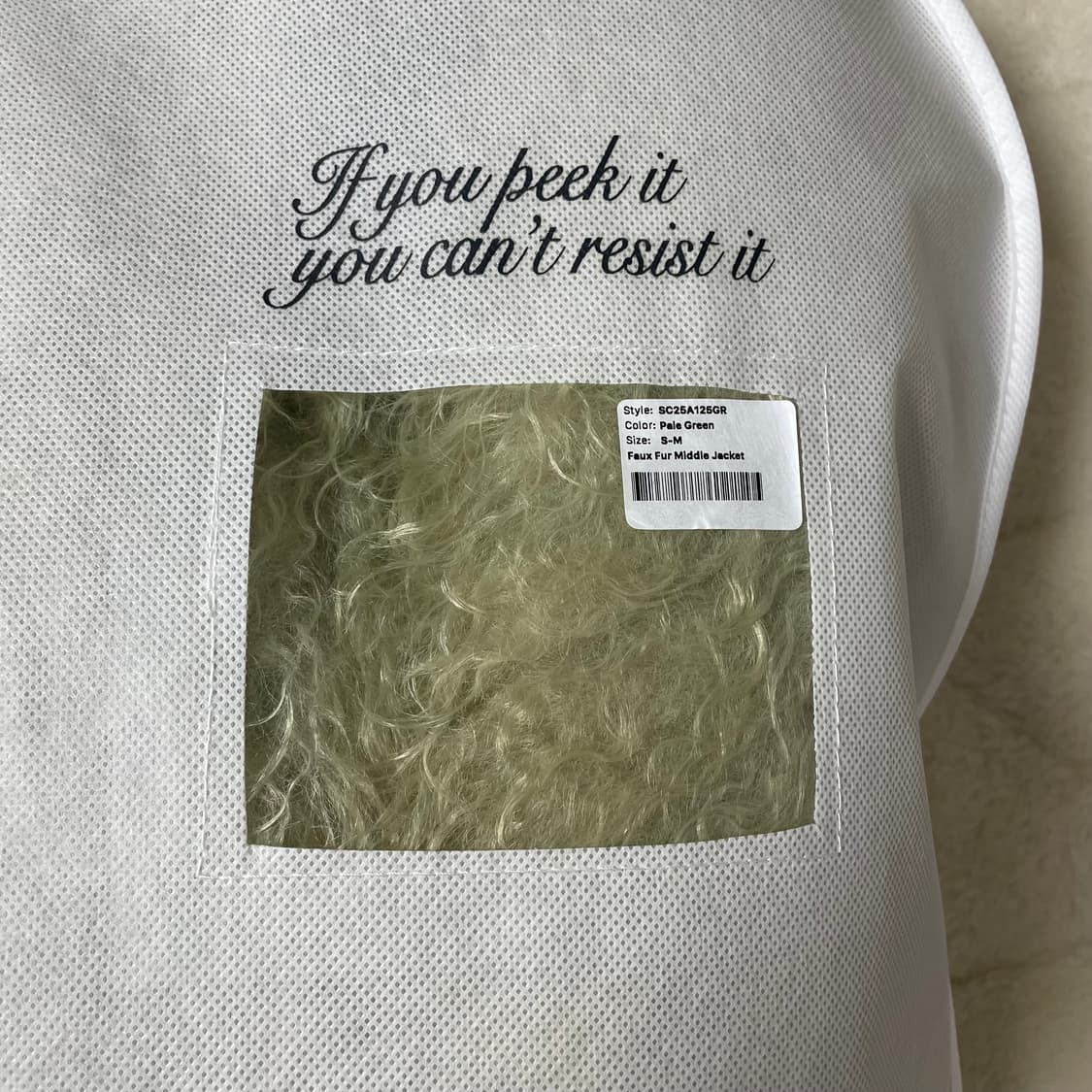 스컬프터 퍼 페일그린 s-m 새상품 상품이미지8