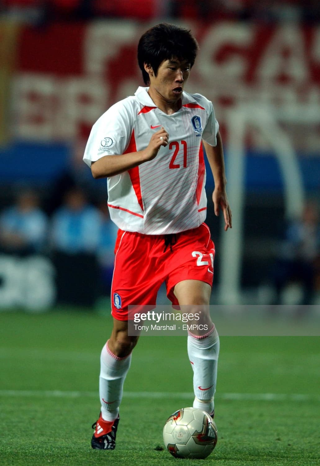 [105]2002월드컵 대한민국 국대 박지성 나이키 축구유니폼 상품이미지5